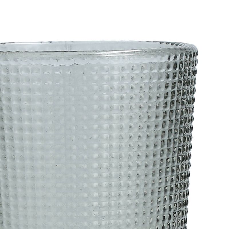 4pk Embossed Glass Drinkware Tall - Hearth & Hand™ with Magnolia