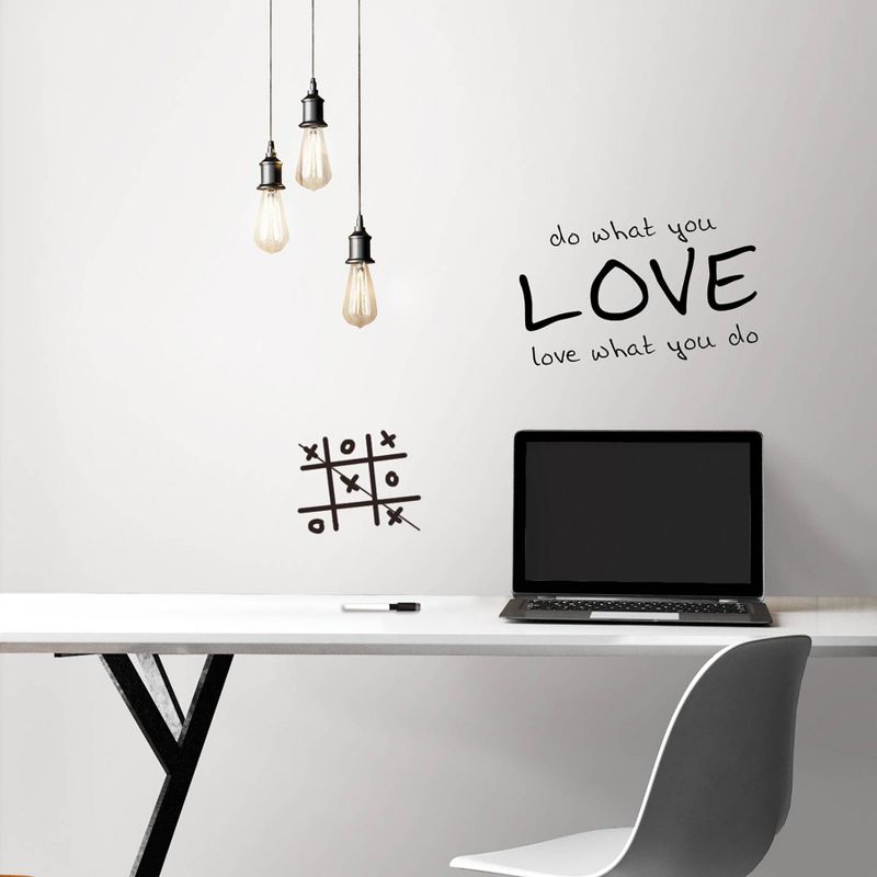 NuWallpaper Dry Erase Peel & Stick Wallpaper White