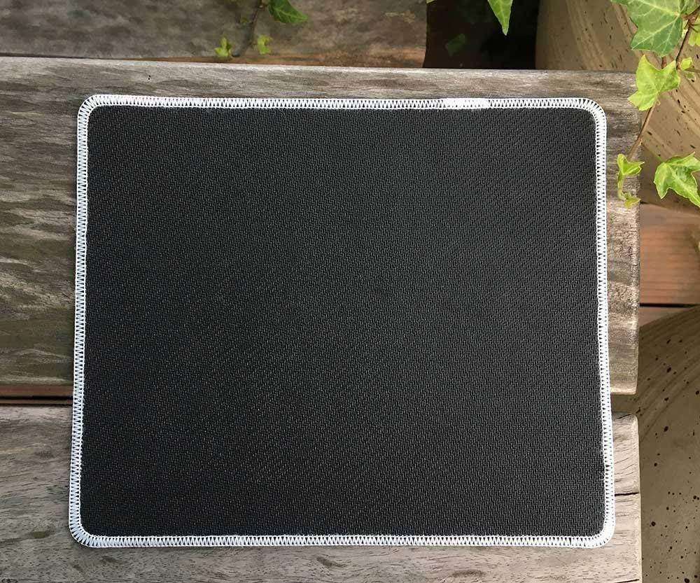 dealzEpic - Art Mousepad - Natural Rubber Mouse Pad Printed with View of Earth from The Outer Space at Night - Stitched Edges - 9.5x7.9 inches