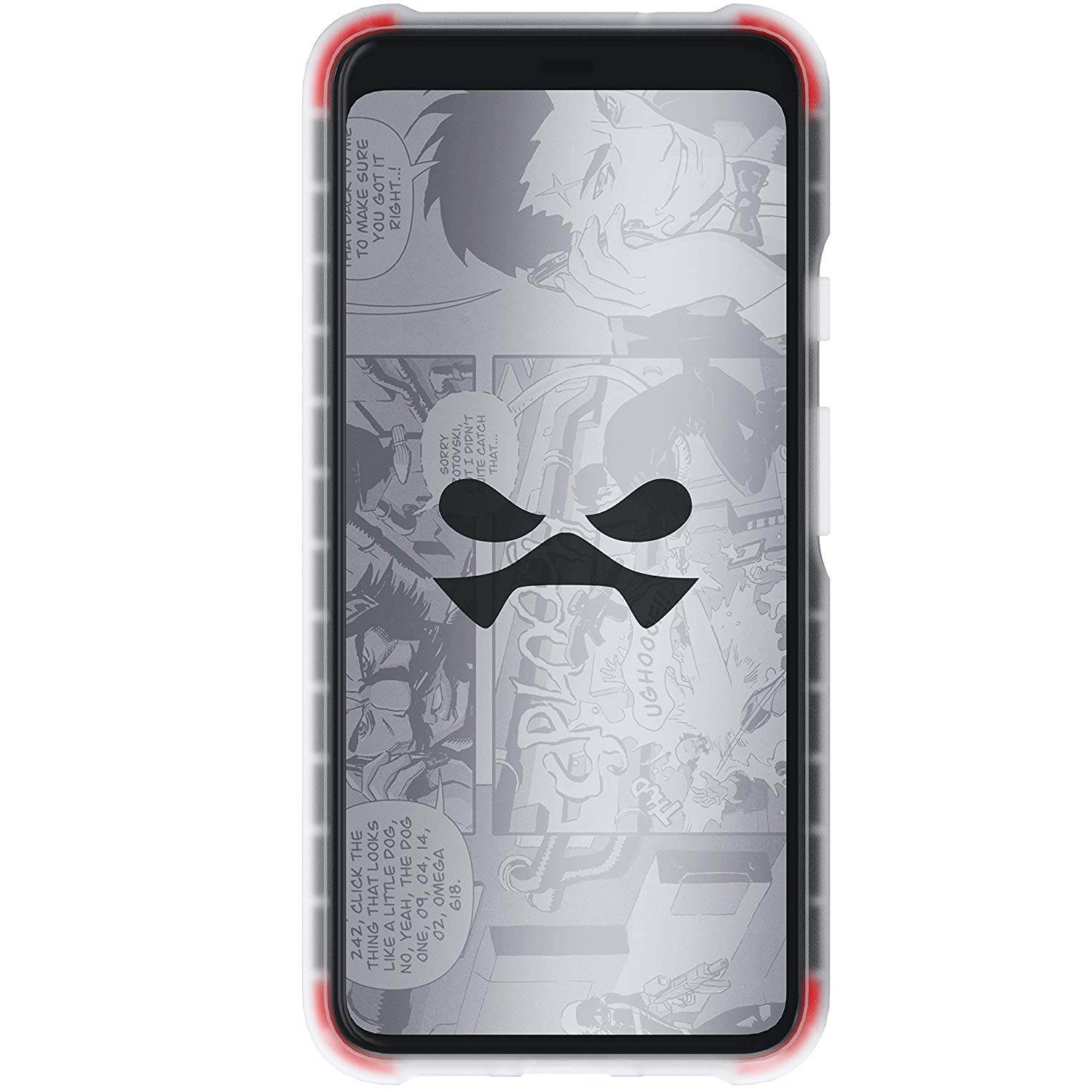 Ghostek Covert Clear Pixel 4 XL Case with Super Slim Fit Design and Secure Hand Grip Tough Shockproof Heavy Duty Protection Wireless Charging Compatible for 2019 Google Pixel 4 XL (6.3 Inch) - (Pink)