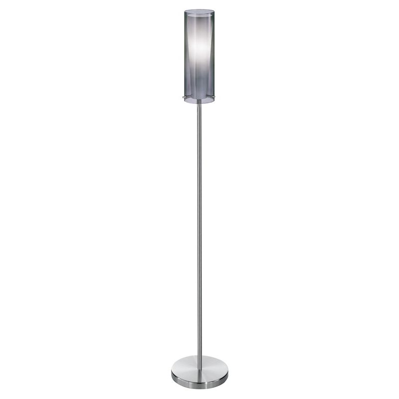 58" Pinto Negro Floor Lamp Matte Nickel  - Eglo