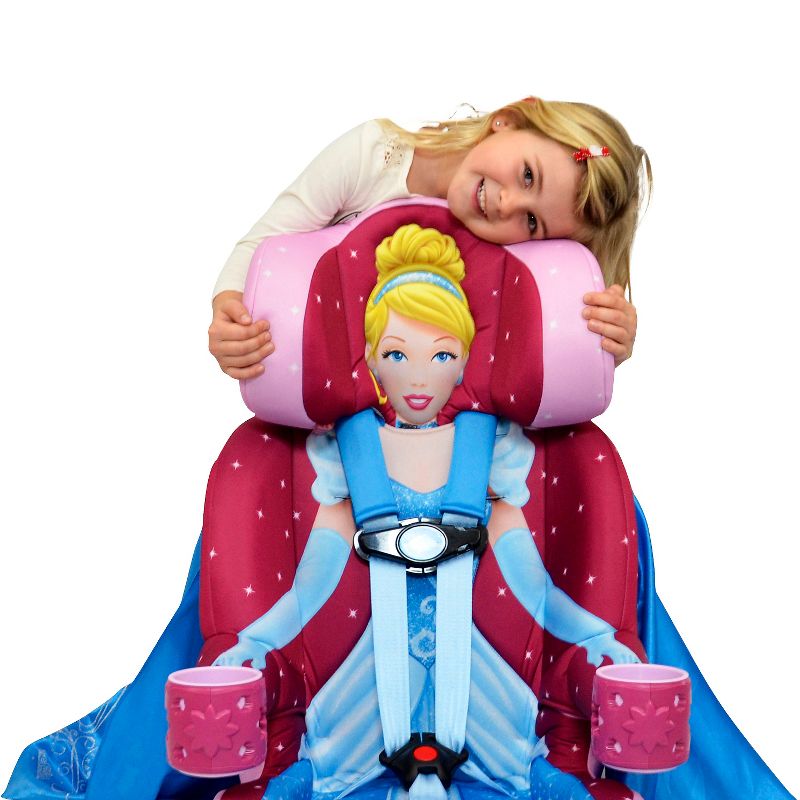 Kids'Embrace Disney Cinderella Combination Harness Booster Car Seat