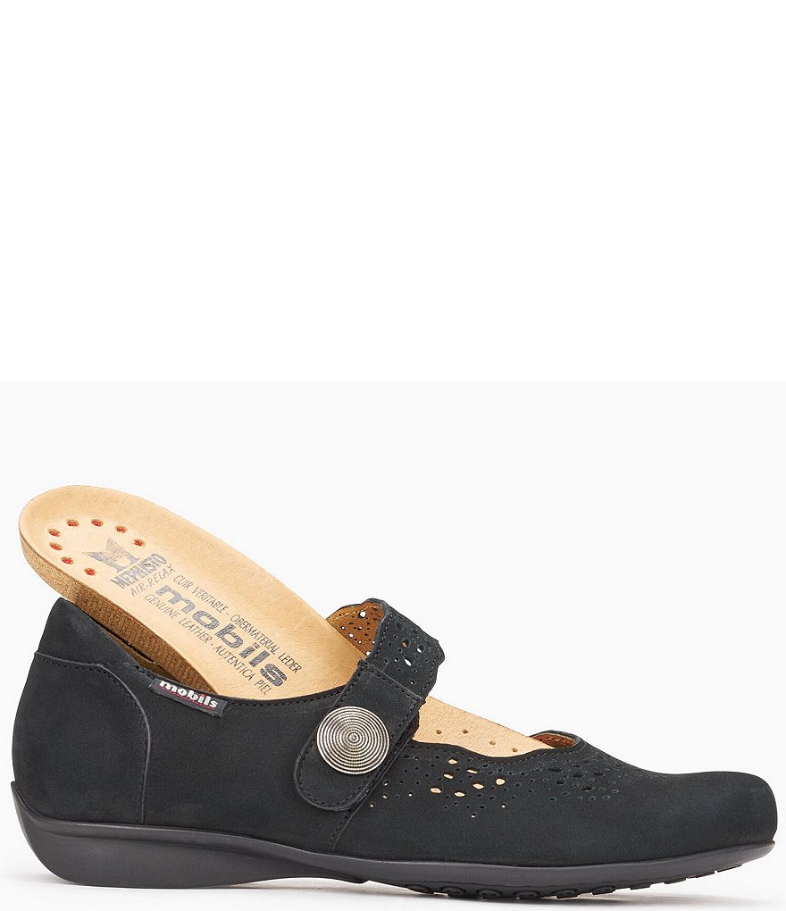 Mephisto Fabienne Cork Sole Mary Janes
