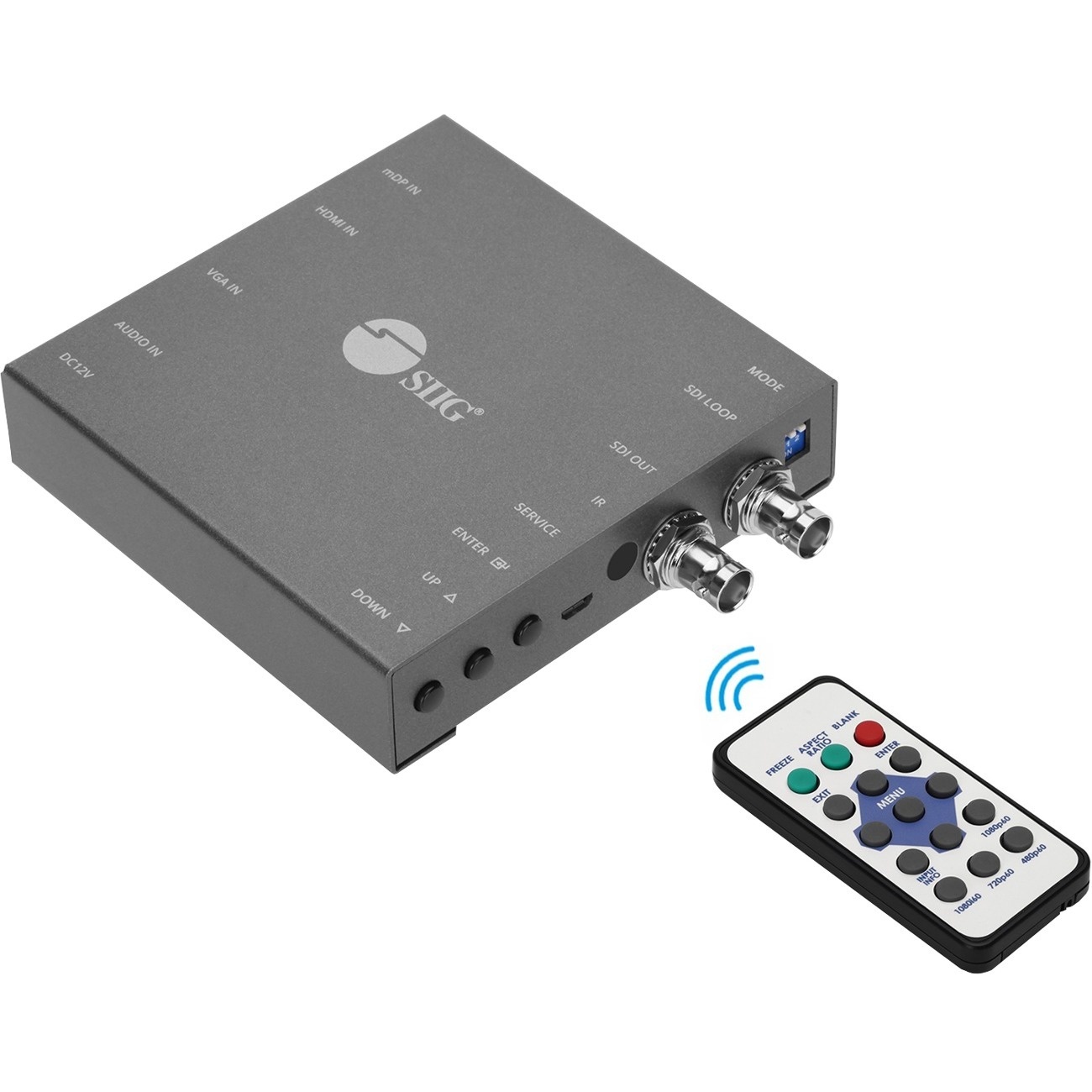 SIIG Multiple Video to SDI Scaler Converter CEH24J11S1