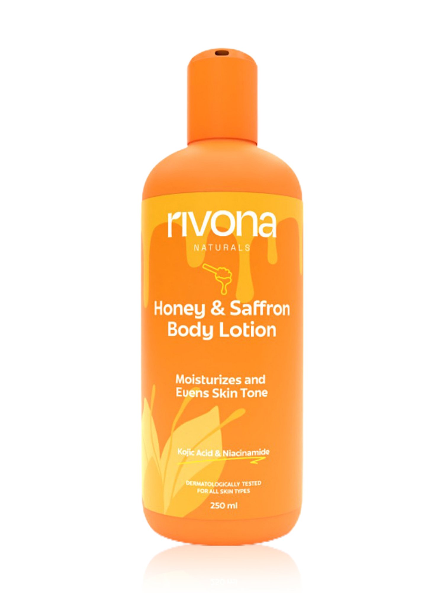 Rivona Naturals Honey & Saffron Body Lotion - 250 ml