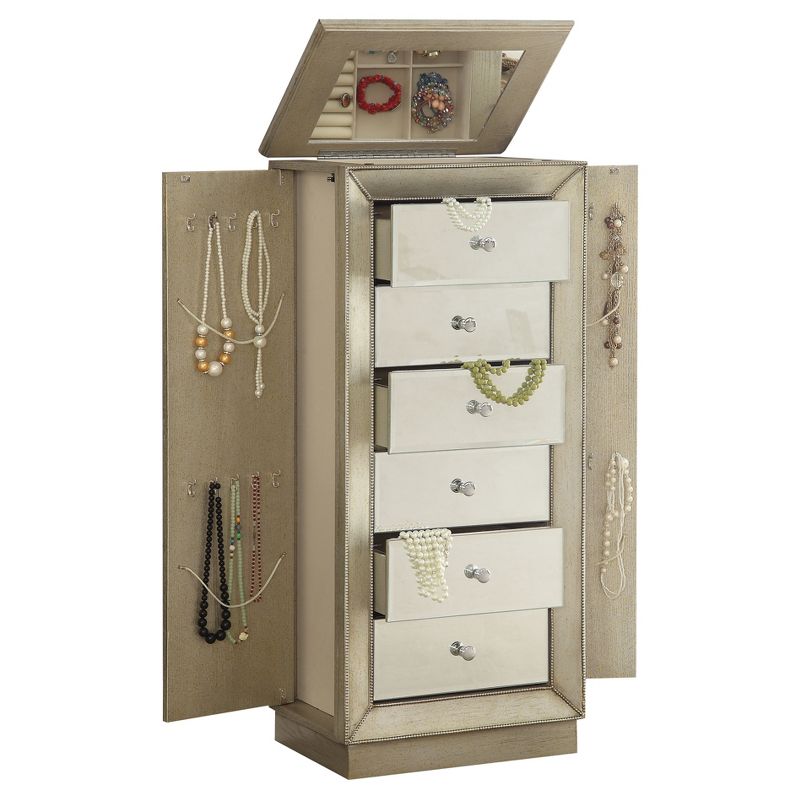 Crystal Jewelry Armoire Espresso - Hives & Honey