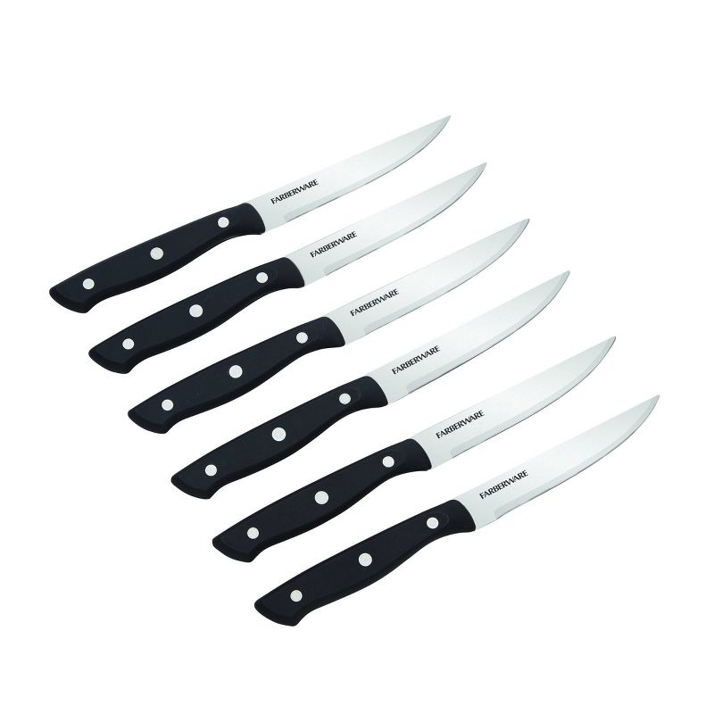 Farberware 6pc Triple Rivet Steak Knife Set
