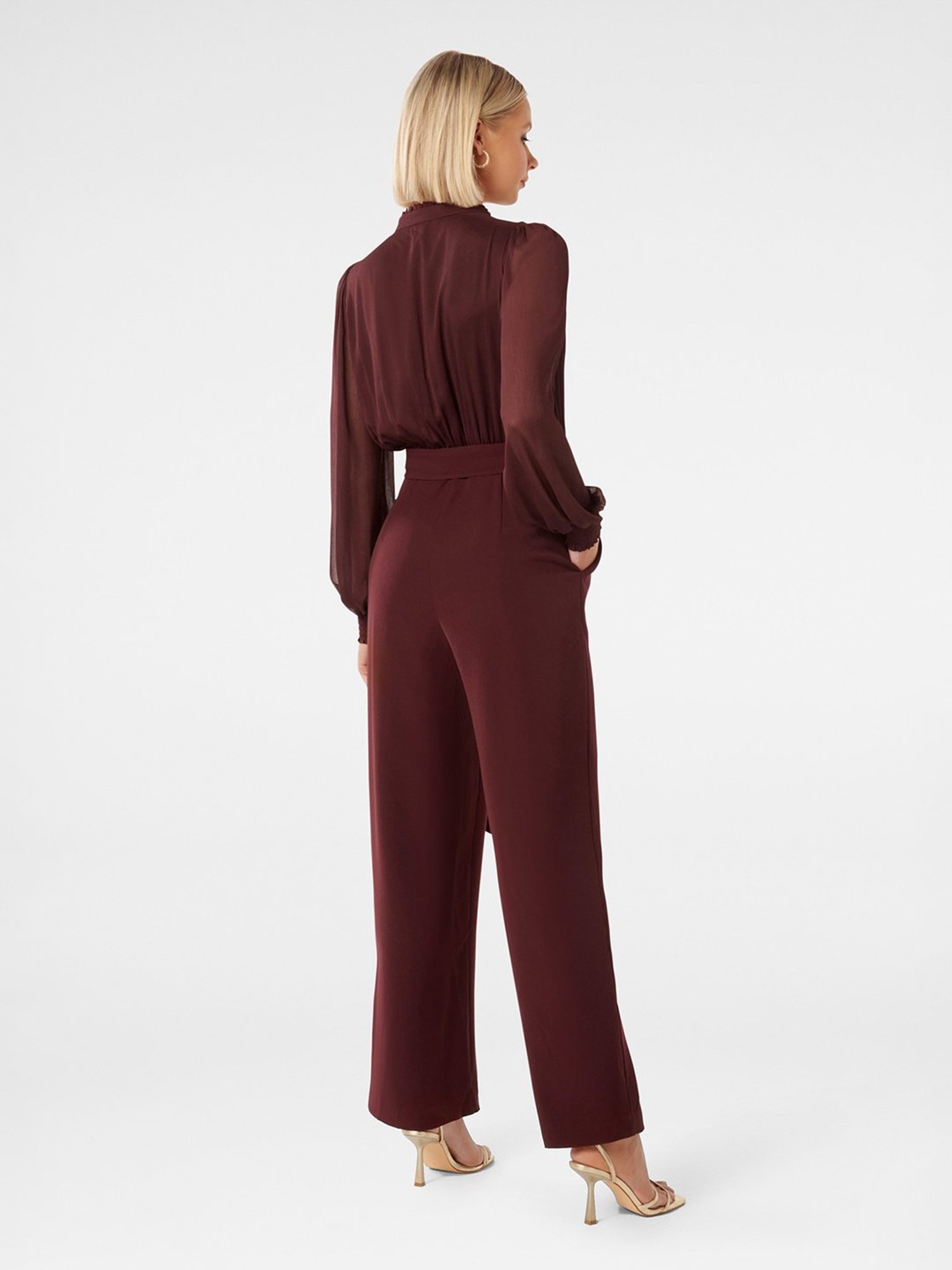 Forever New Claudette Long Sleeve Jumpsuit