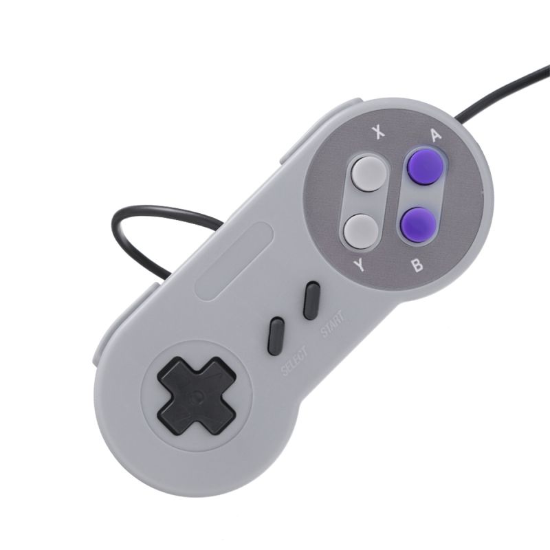 Replacement Controller for Nintendo SNES Controller Gamepad Joypad USB Windows Mac system
