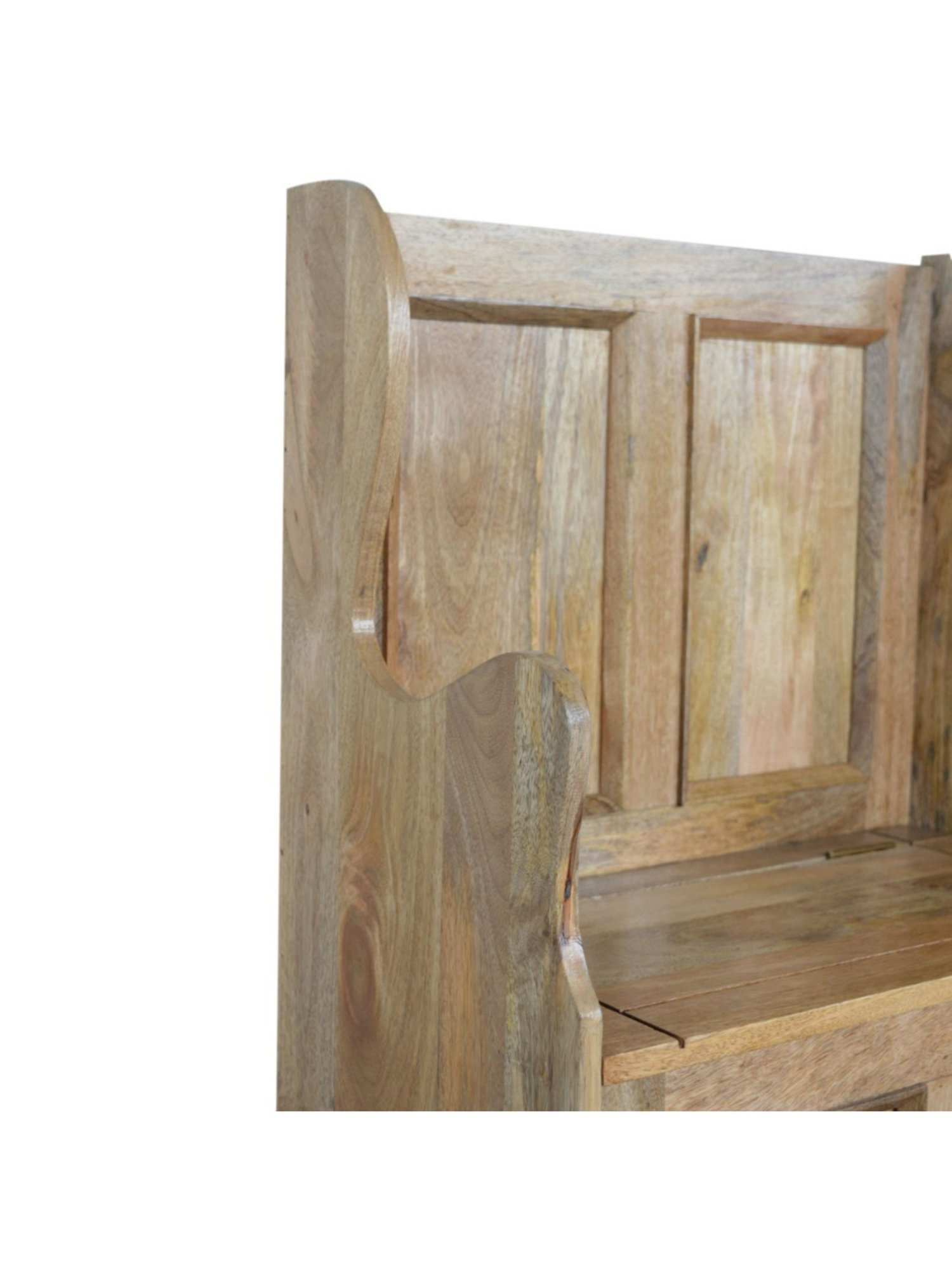 Chumbak Jodhpur Sailor Solid Blue Sheesham Wood Bench