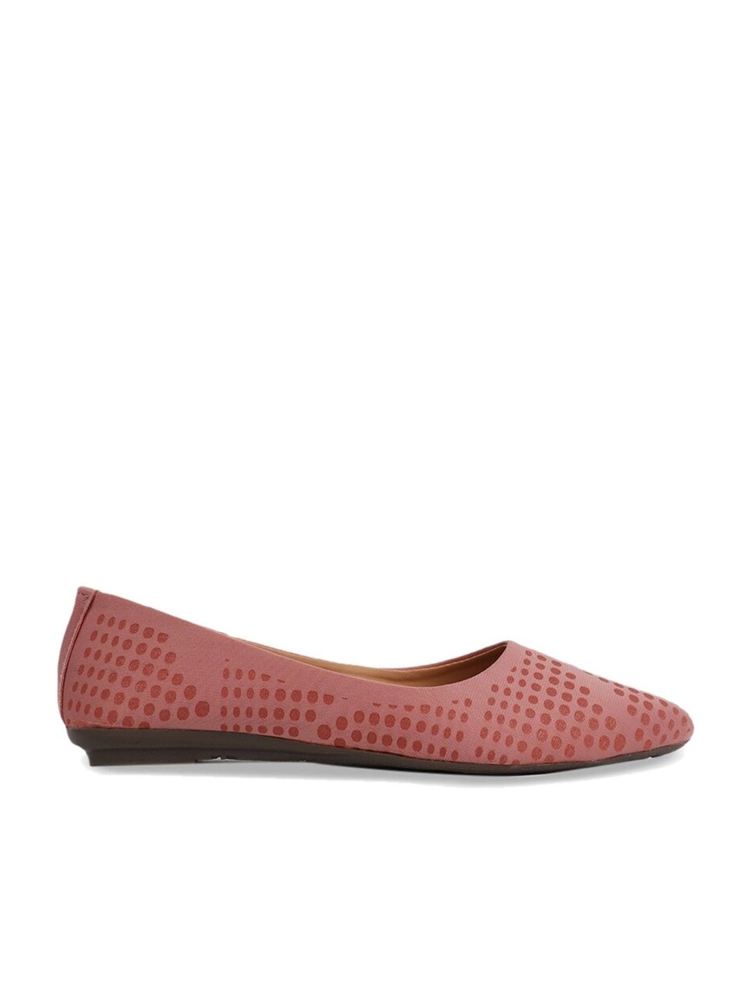 Iconics Women's Pink Flat Ballets