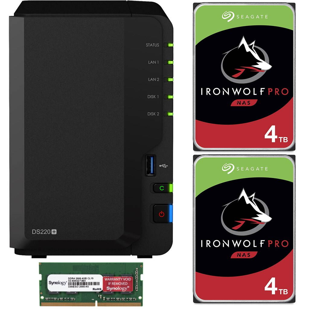 Synology 2 Bay Network Video Recorder NVR1218 (Diskless)