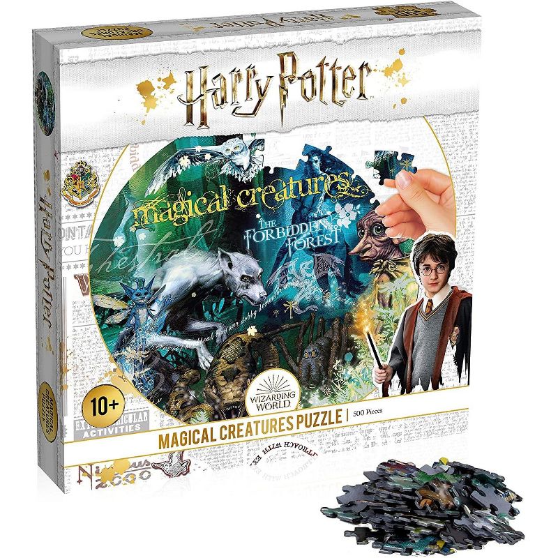 Top Trumps Harry Potter Magical Creatures 500 Piece Jigsaw Puzzle