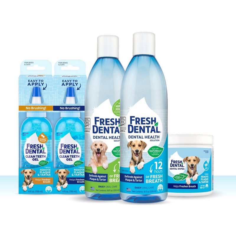 Naturel Promise Fresh Dental Clean Teeth Gel For Dogs & Cats - 4oz