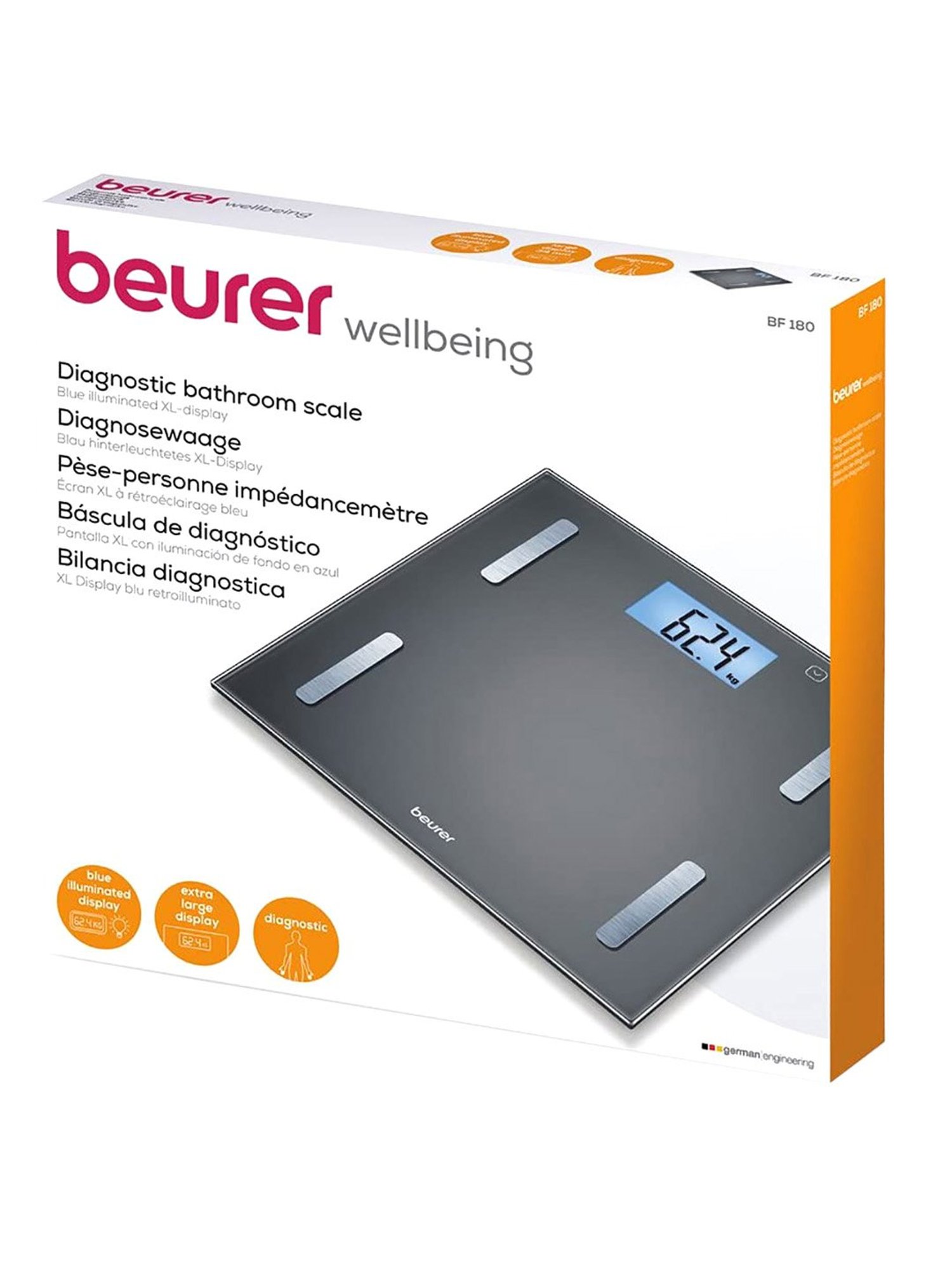 Beurer BF 180 Diagnostic Bathroom/Weighing Scale