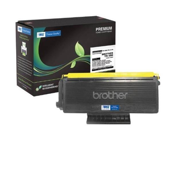 MSE 02-03-5816 Toner Cartridge (OEM # Brother  TN580) 7,000 Page Yield; Black