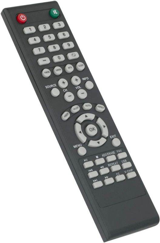 New JX8036A Remote Control Compatible with Element HD LED TV ELCFW328 ELCFW329 ELEFS191 ELEFS241 ELEFS321 ELEFT195 ELEFT281 ELEFT326 ELEFW195 ELEFW401A ELEFW5016 ELEFW504A ELEFW605 (845-047-03B06)