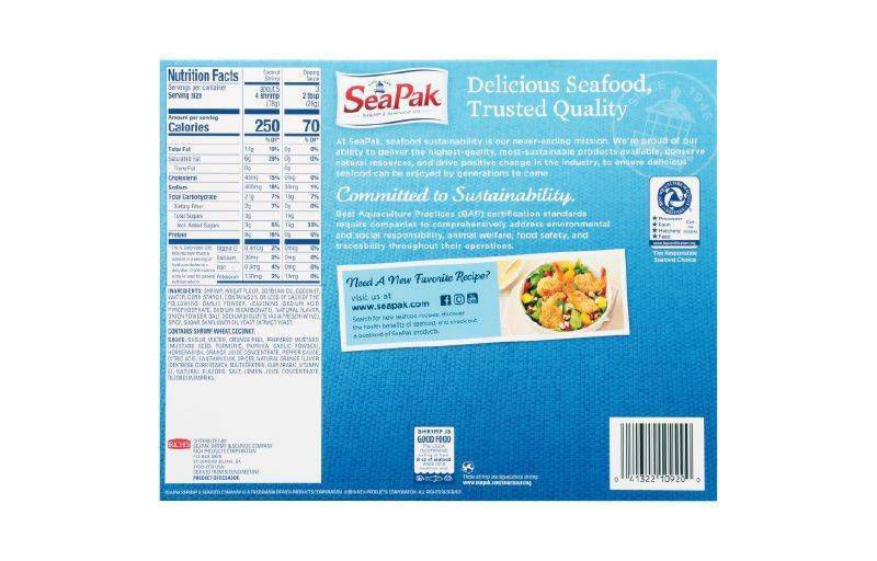 SeaPak Jumbo Coconut Shrimp - Frozen - 18oz