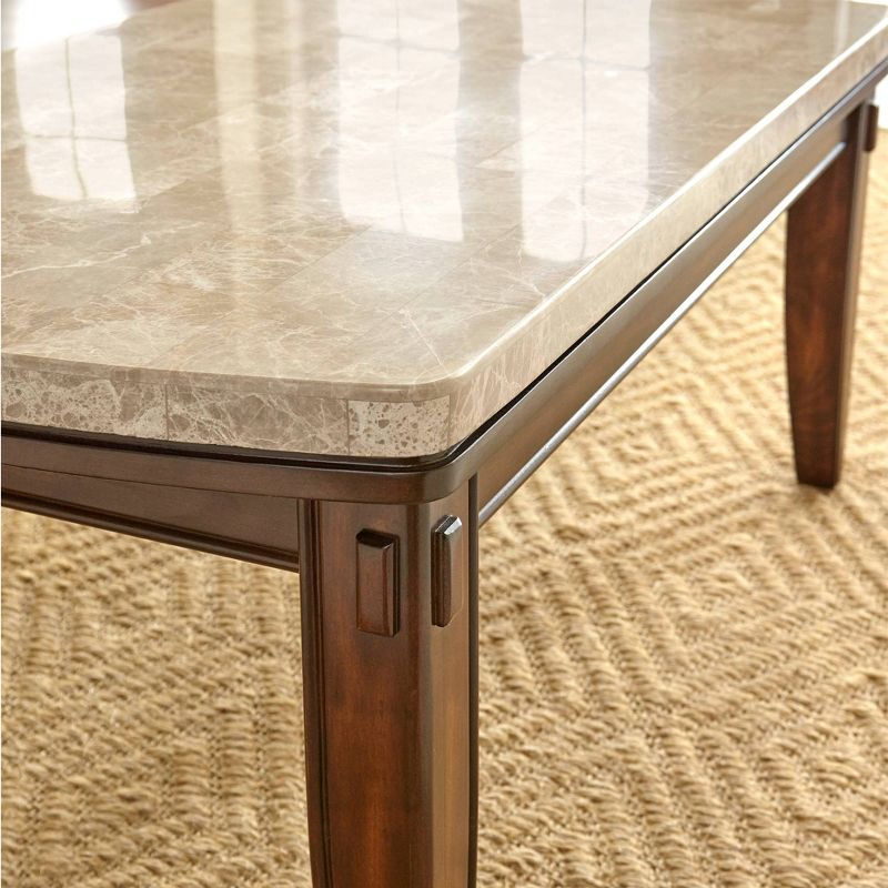 Eileen Marble Top End Table Faux Marble - Steve Silver