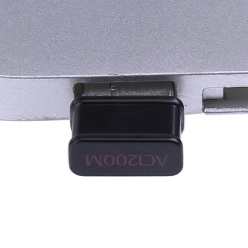 1 pcs Wireless Dual Band 2.4G 5G 1200M 802.11AC NANO Wifi USB Dongle Wireless Network Adapter for Notebook Laptop