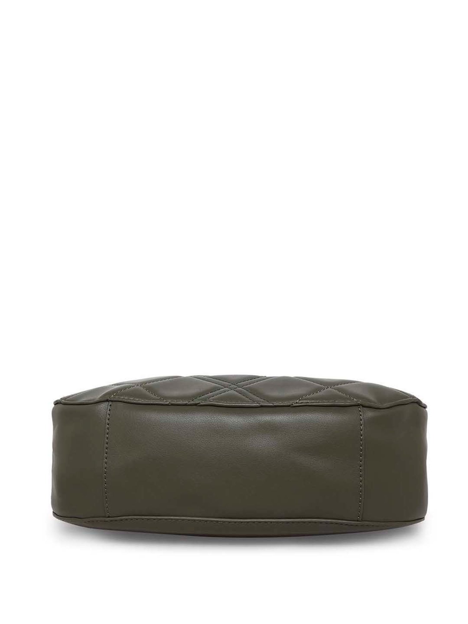 Marina Galanti Green Quilted Medium Hobo Handbag