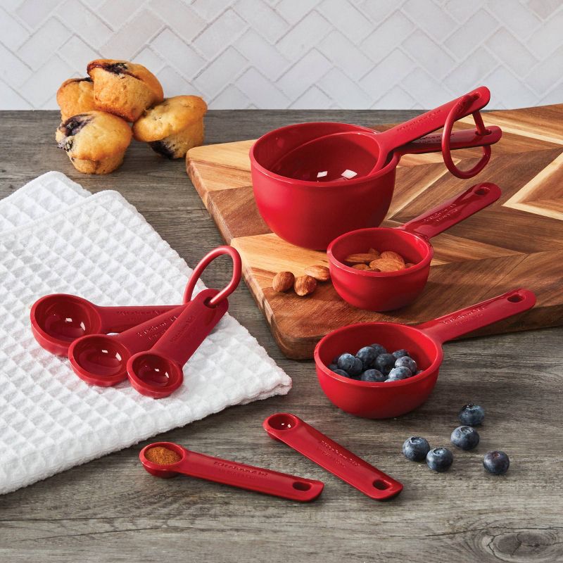 KitchenAid Measuring Set Red