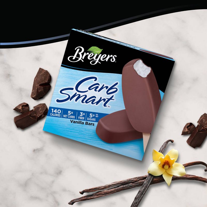 Breyers Carb Smart Vanilla Bars Ice Cream - 6pk/18floz