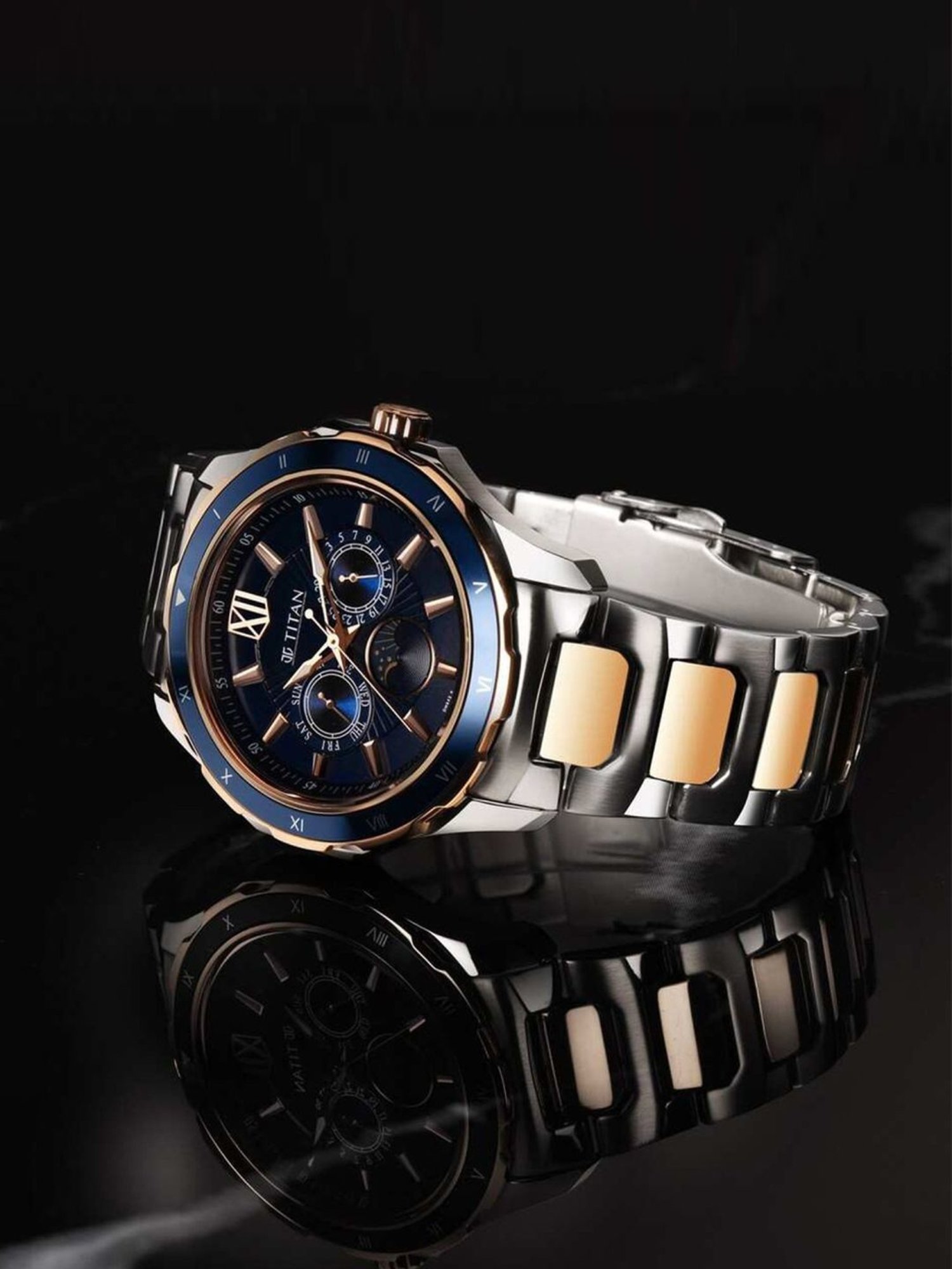 Titan 1688KM06 Regalia Premium Analog Watch for Men