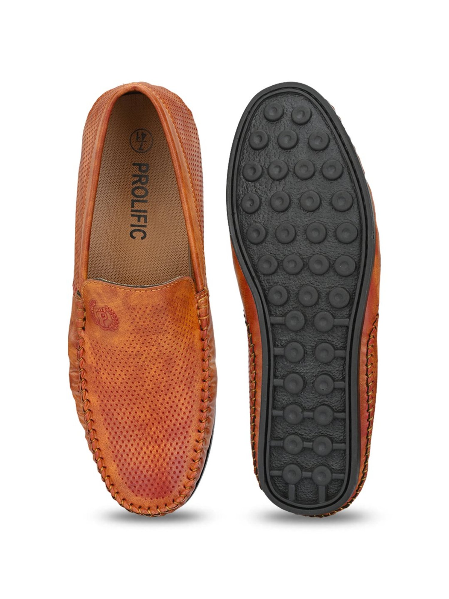Prolific Men's Tan Casual Loafers