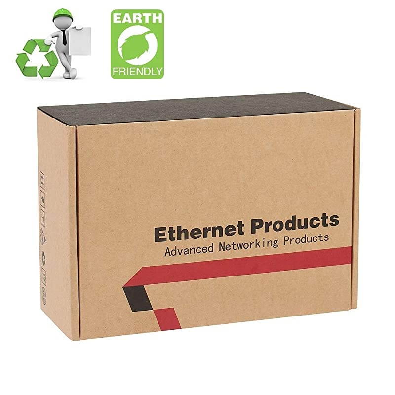 5 Port Gigabit PoE+ Switch 4 Port PoE 65W 8023ataf Compliant Desktop Sturdy Metal Fanless PlugandPlay Smart Power Management GHC5004P