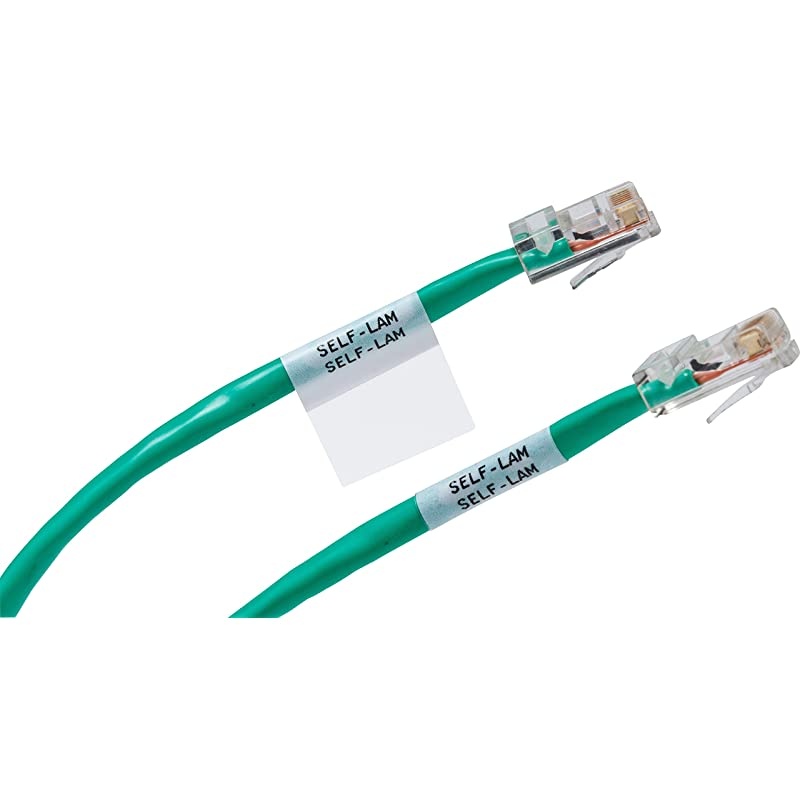 XSL103427 Idxpert 125 Height 05 Width B427 SelfLaminating Vinyl Black On White And Translucent Color Label 250 Per Cartridge