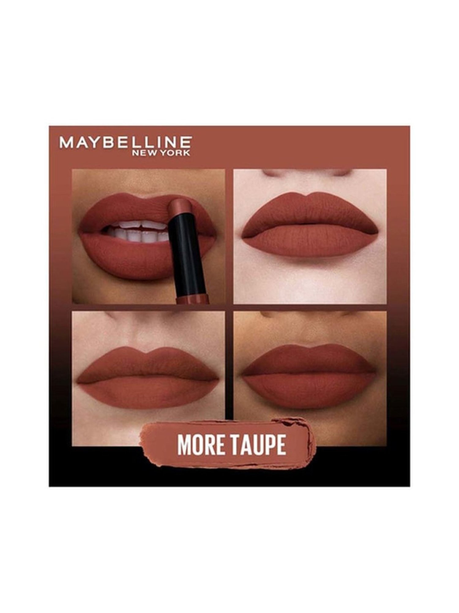 Maybelline New York Color Sensational Ultimattes Lipstick - More Taupe,1.7 g