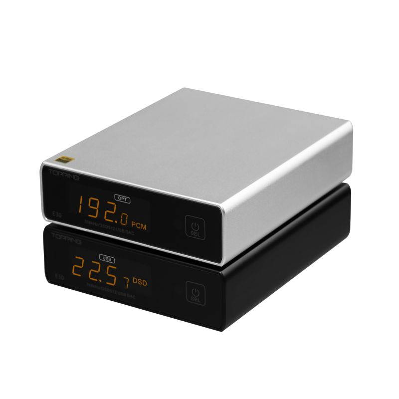 TOPPING E30 MINI HIFI USB DAC AK4493 AK4118 decoder XMOS XU208 32BIT / 768Khz DSD512
