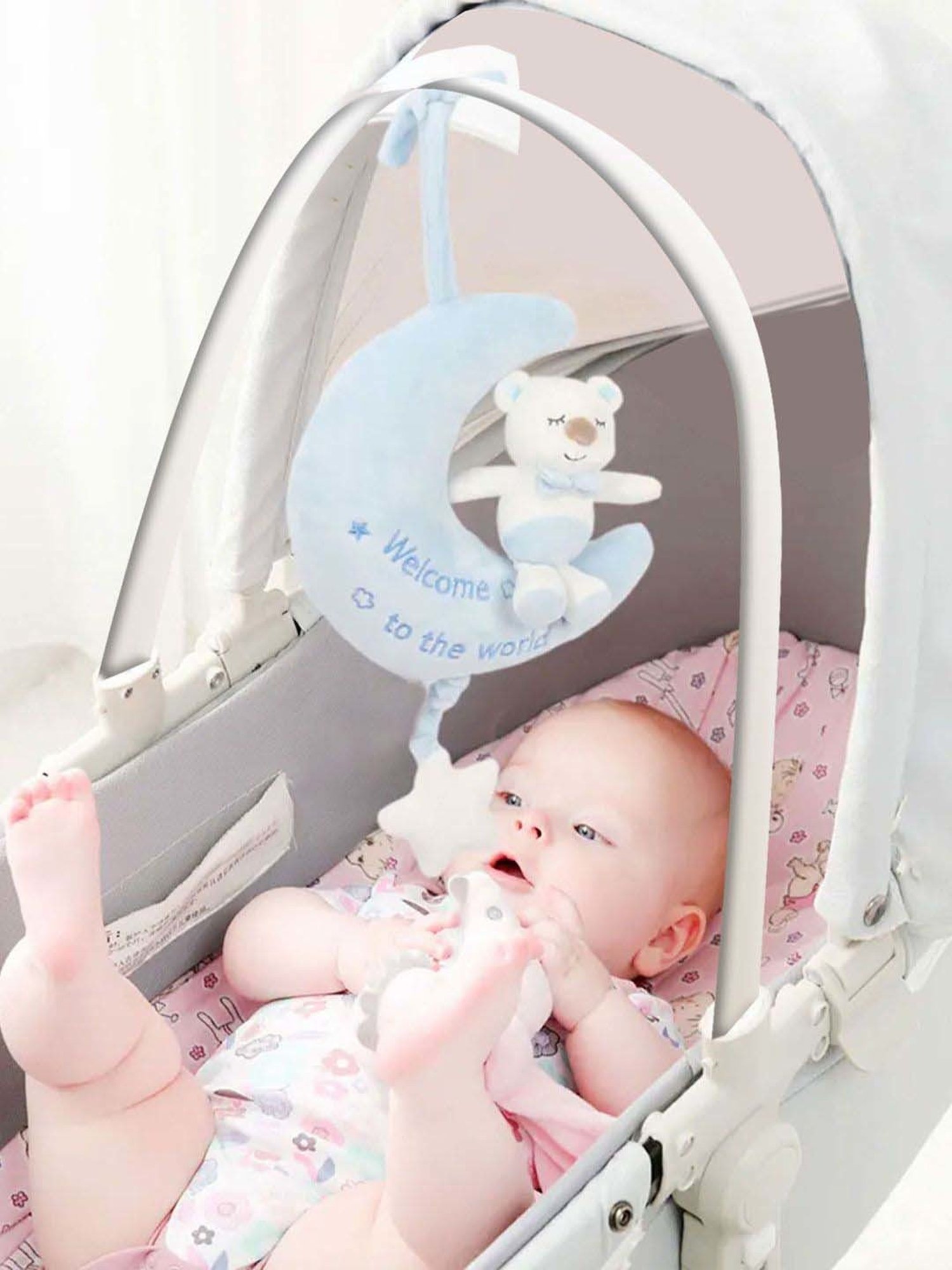 Baby Moo Kids Blue Pulling Toy