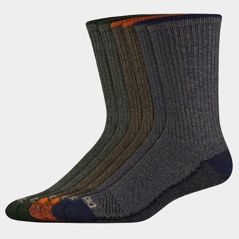 Dickies Men's Dri-Tech Tipped Crew Socks - 6-12