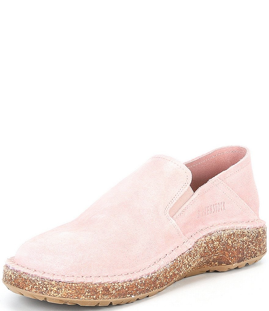 Trotters Harlow Lizard Patent Suede Leather Slip-Ons