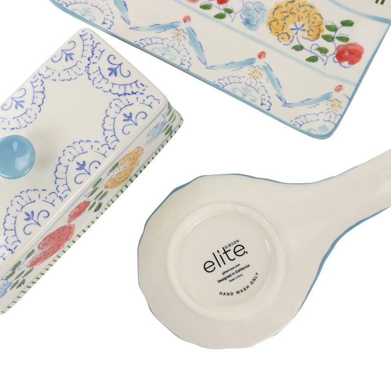 Amici Home Country Cottage Metal Butter Dish