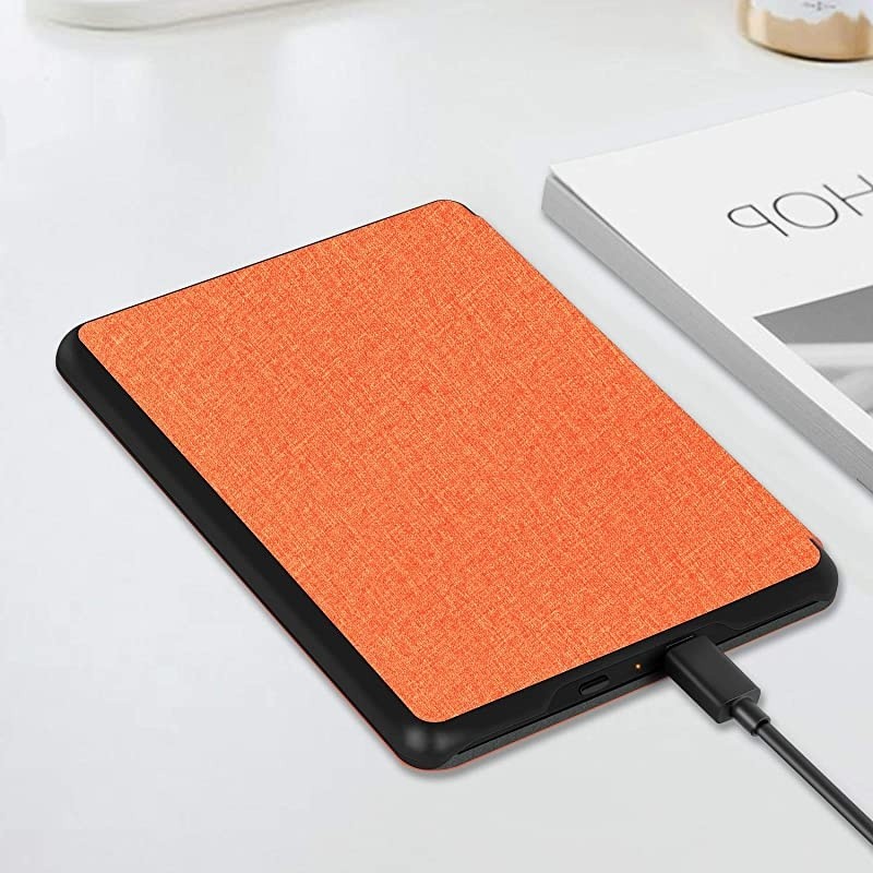 Case for AllNew Kindle 10th Gen 2019 Release Durable Cover with Auto WakeSleep fits  AllNew Kindle 2019will not fit Kindle Paperwhite or Kindle Oasis Orange