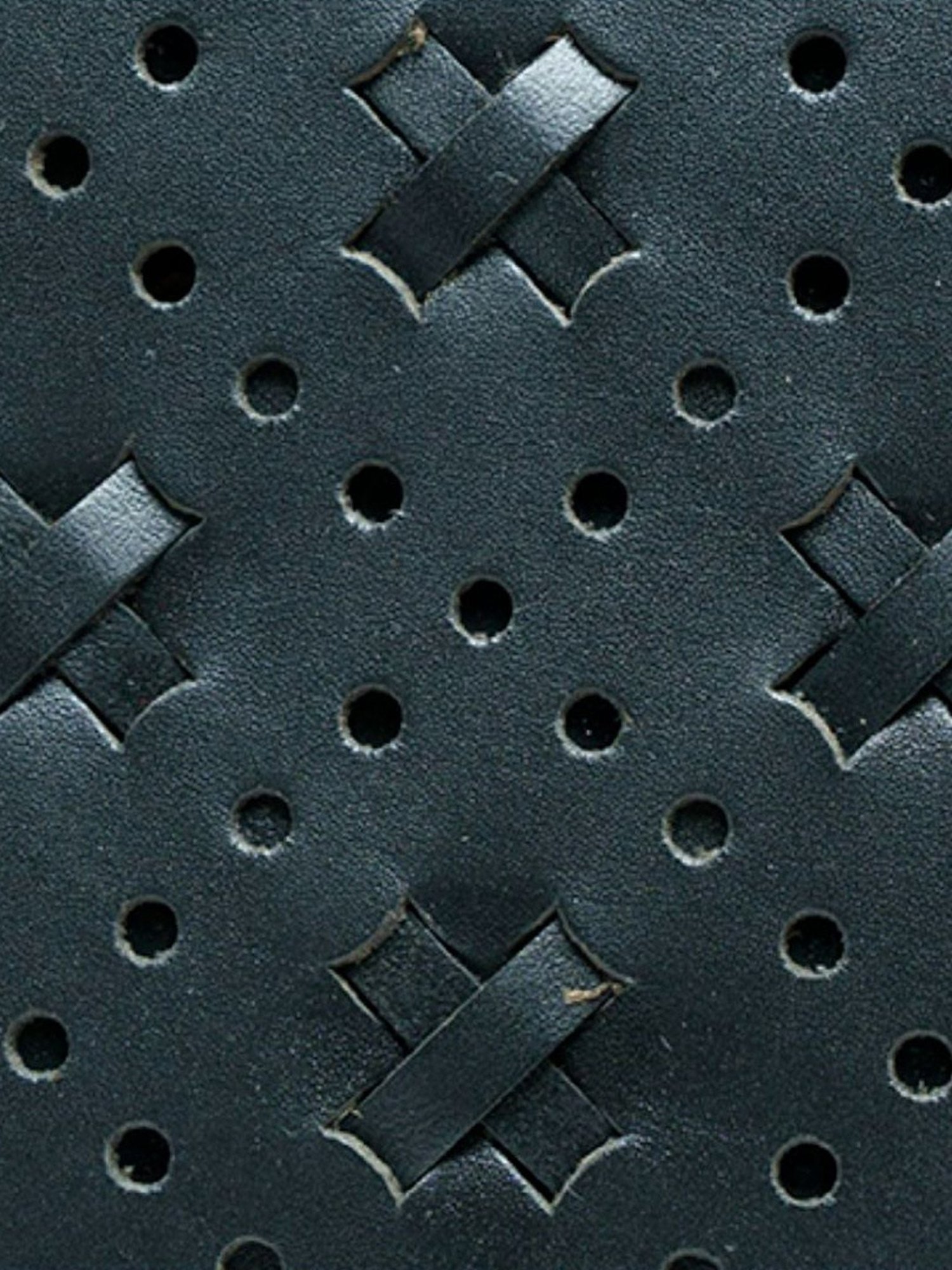 RI2K London Black Leather Large Cut Work Handbag