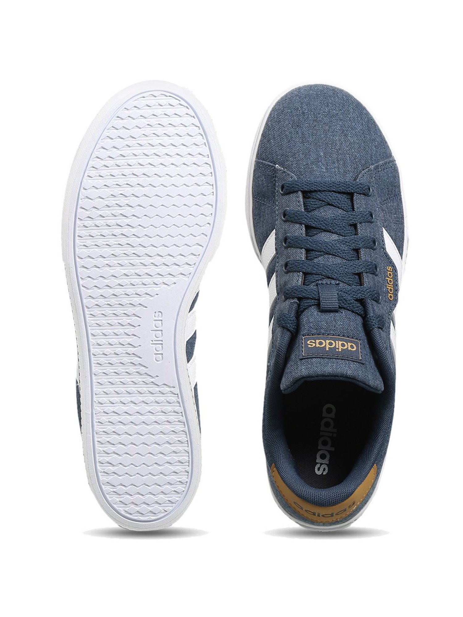 Adidas Men's DAILY 3.0 Blue Skateboarding Shoes