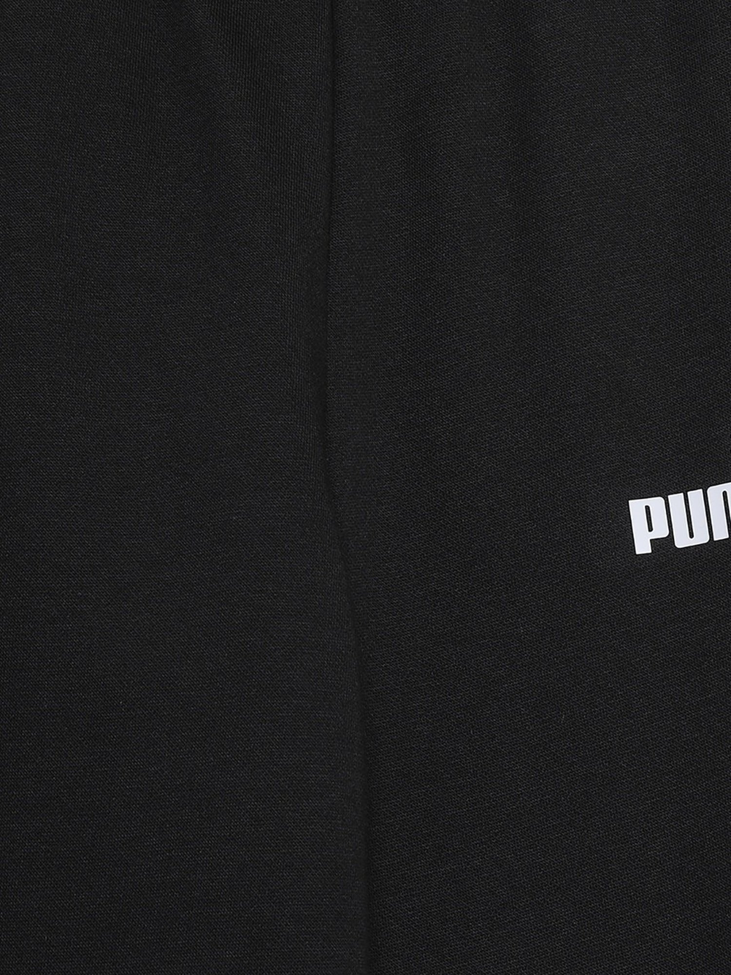 HOP Kids by Westside Taupe Solid Mid-Rise Cotton Blend Joggers