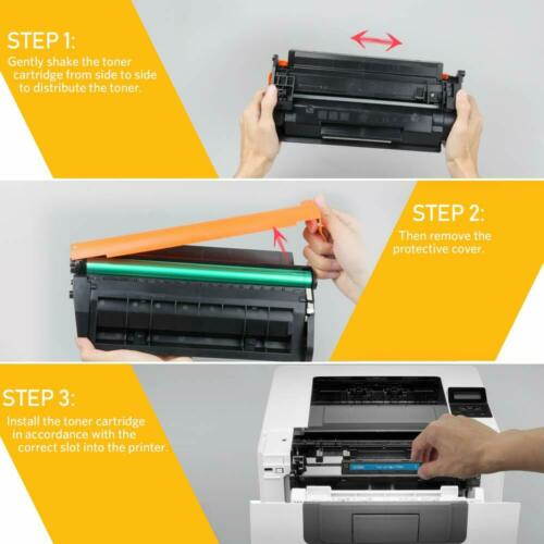 CF258A 58A Compatible Toner Cartridge (Black-2PK) For HP LaserJet Pro M428 M428fdw M404 M404n M404dn Without Chip