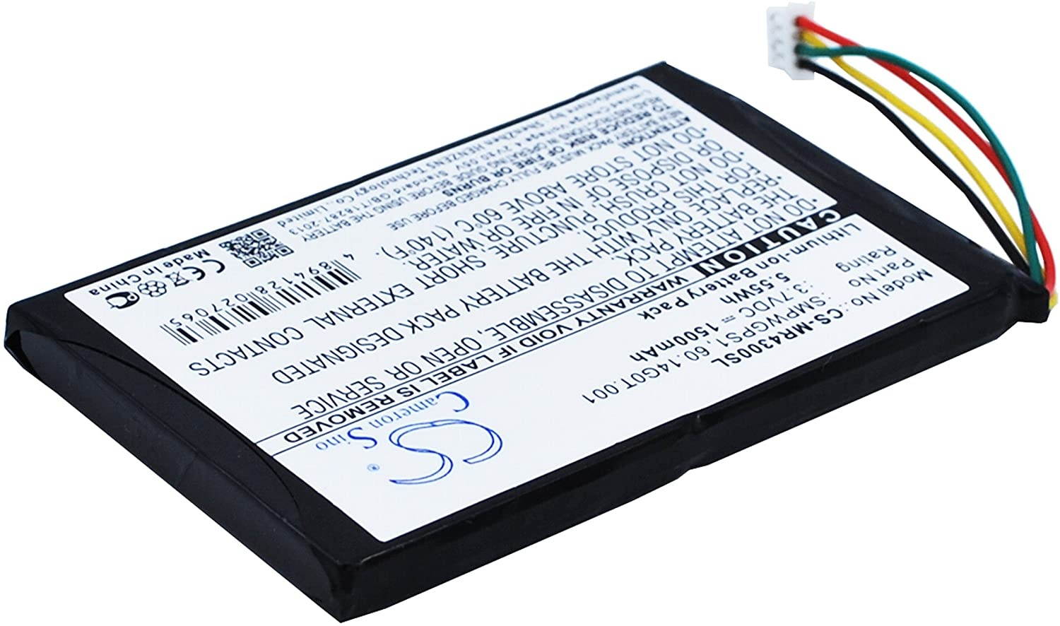 Cameron Sino 1500mAh Battery for Magellan Maestro 4350 Navigator