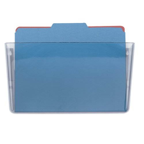 Officemate International Corp OIC21434 Wall File- 13in.x4-.13in.x7in.- Letter- Clear