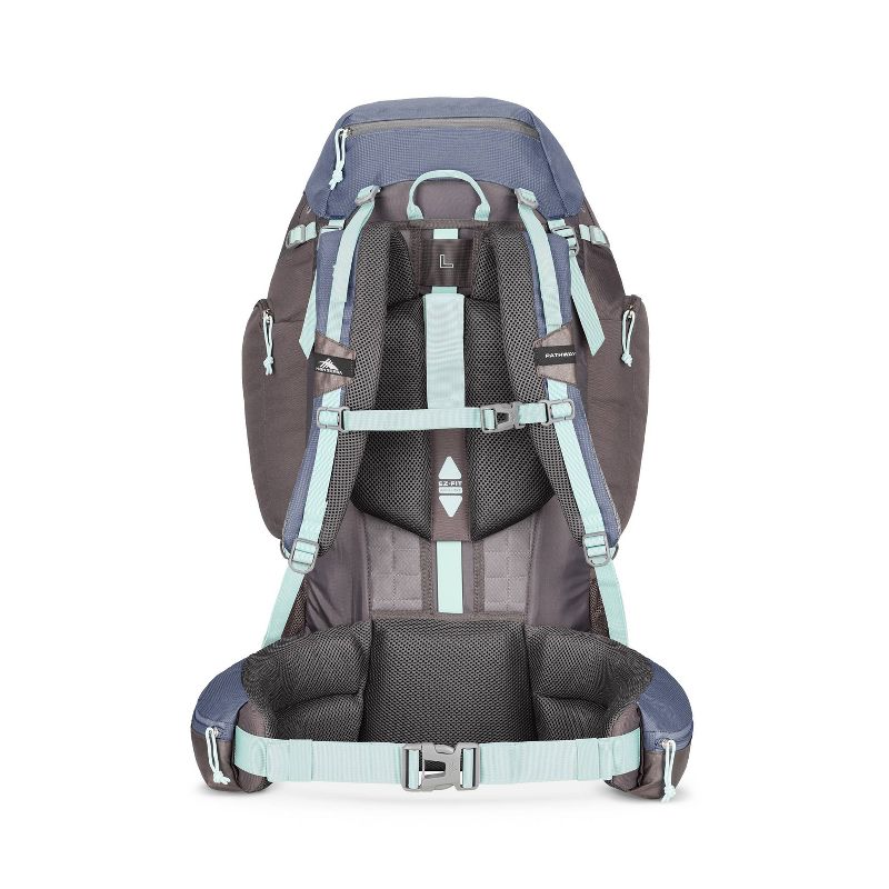 High Sierra Pathway 70L Mercury Haze Sports Bag - Blue/Gray