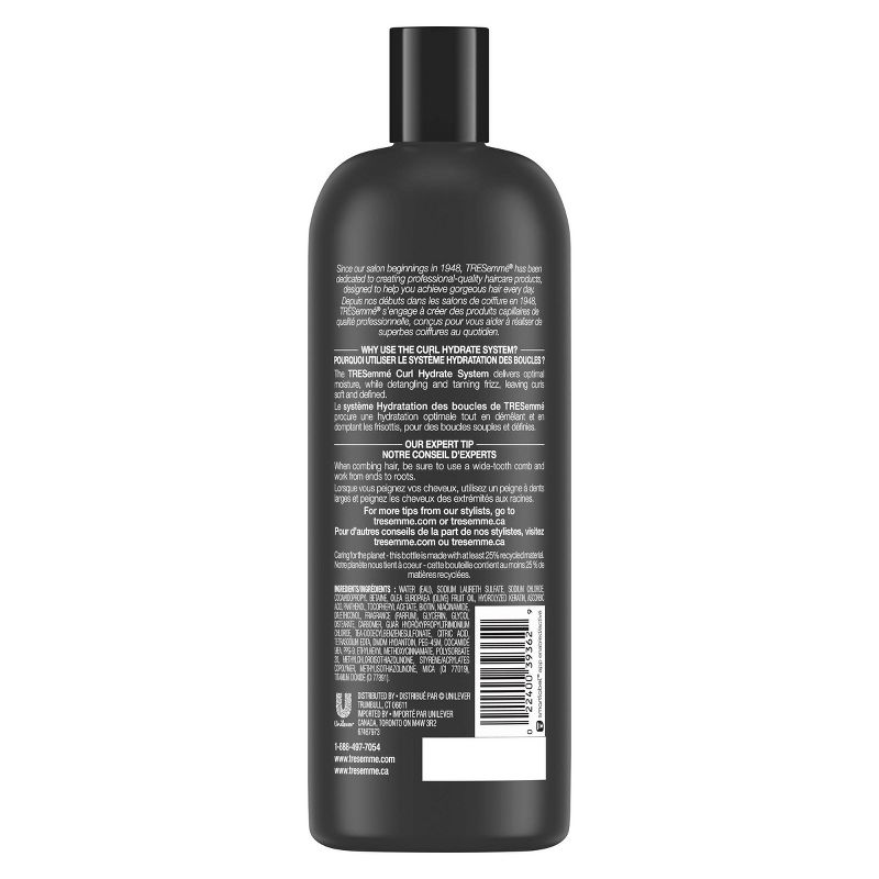 Tresemme Curl Hydrate Shampoo for Curly Hair - 28 fl oz