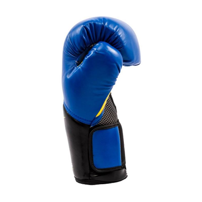 Everlast Pro Style Elite Exercise Workout Training Boxing Gloves for Sparring, Heavy Bag and Mitt Work, Size 14 Ounces, Blue