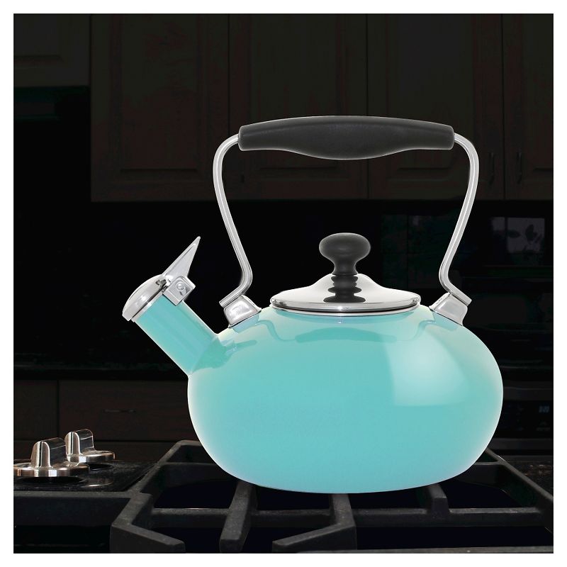 Chantal 1.8qt Tilt Teakettle - Aqua