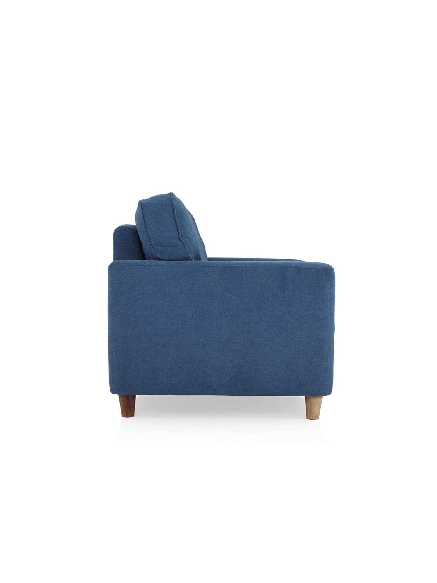 Duroflex Utopia Blue Pinewood 3 Seater Sofa
