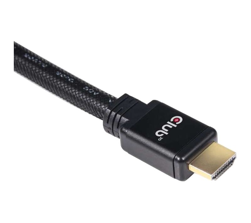 Club 3D CAC-2313 HDMI Audio/Video Cable With Ethernet - 32.81 ft HDMI A/V Cable for Monitor, TV, Audio/Video Device, Gaming Computer, Notebook